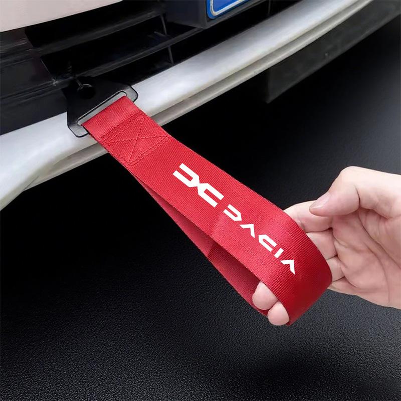 BGV1 High-Strength Nylon Car Tow Strap Towing Bars Trailer Ropes Hook For Dacia Duster Stepway Dokker Logan Sandero MCV Jogger Spring