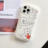 Чехол Zhitai Cartoon Air Cushion для iPhone 15 Pro Max, 14 Pro, 13 и XS