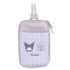 Marimo Craft Sanrio Quilting Series Pouch Kuromi W13 X H19 X Multi-Shoulder D3.5cm SRTZ-114