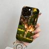 Чехол для телефона с оленем для iPhone 17,16,15,14,13,12,11 Plus,Pro Max,XS,Красочный серебристый чехол для телефона Funda Cover