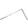 Curved Ruler 2x4, Silver, 19cm Wide, 50cm Long, 10055