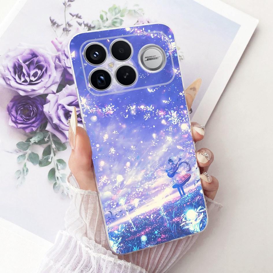 Для Xiaomi POCO F8 Ultra Чехол Роскошный Мультяшный Дракон Прозрачный ТПУ Защитная Крышка Для Poco F8 Pro Ultra PocoF8 Pro Мягкий Чехол