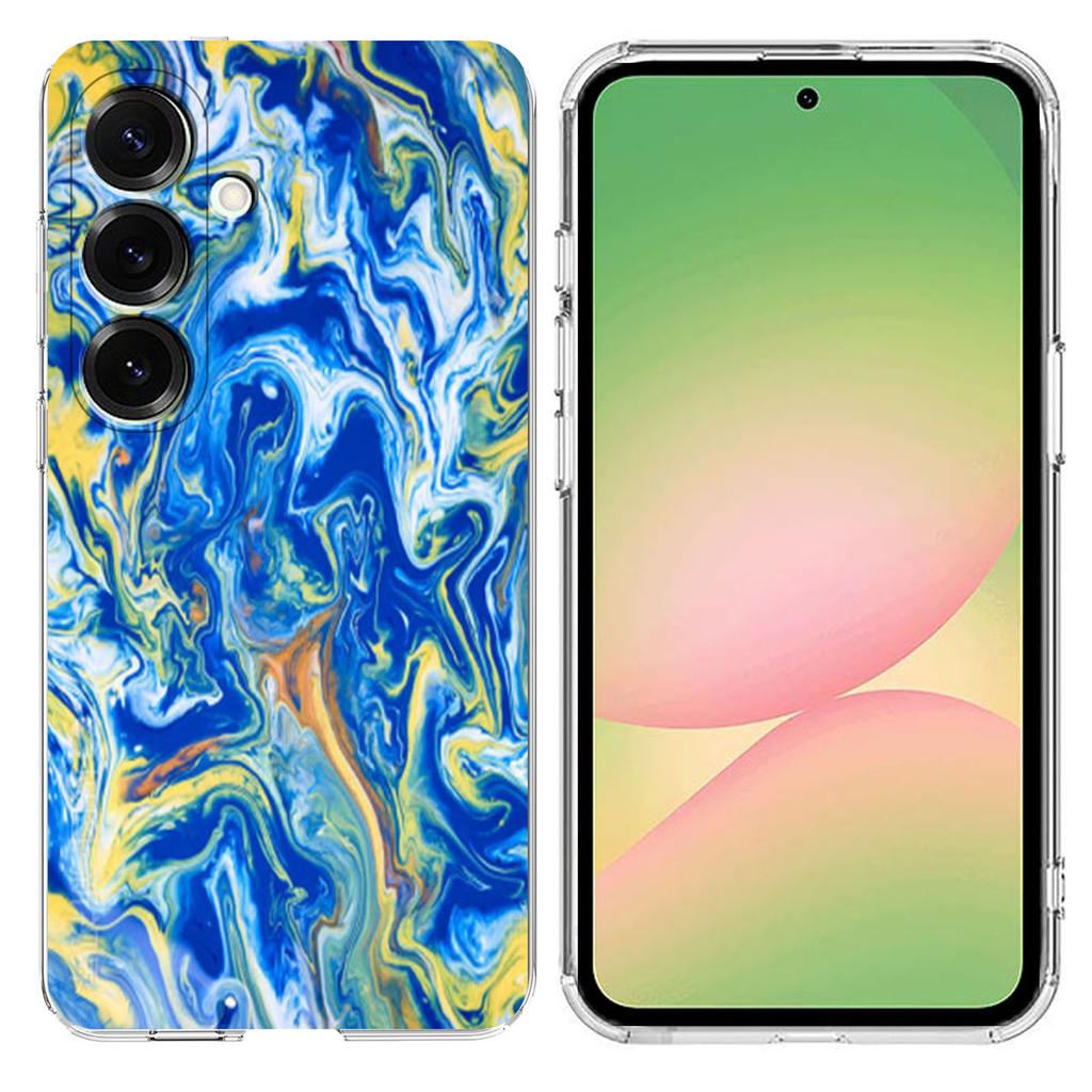 For Samsung Galaxy A56 5G Case Marble Pattern Printing Soft TPU Phone Cover