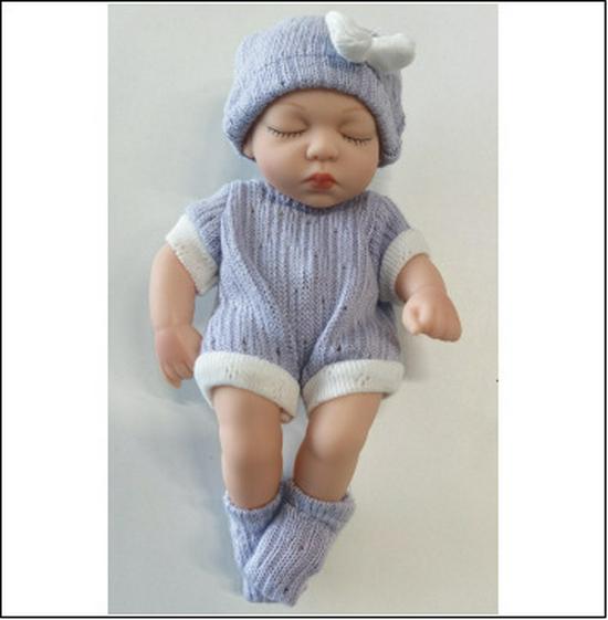 7-дюймовая мягкая виниловая кукла реборн, мини-фигурка