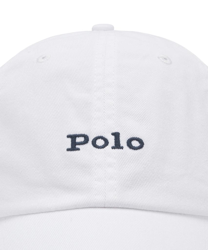 POLO RALPH LAUREN [Трио пони] Тройной кепи-бейсболка из хлопкового твила с вышивкой 'Pony' - Белый