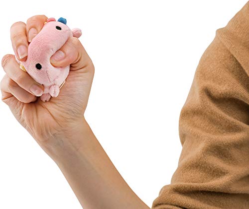 Livheart Расслабляющий предмет, Зефир моти в форме ладони Медуза Аквами (приблизительно. 5 см в длину), Милый, Снятие стресса, 61047-11