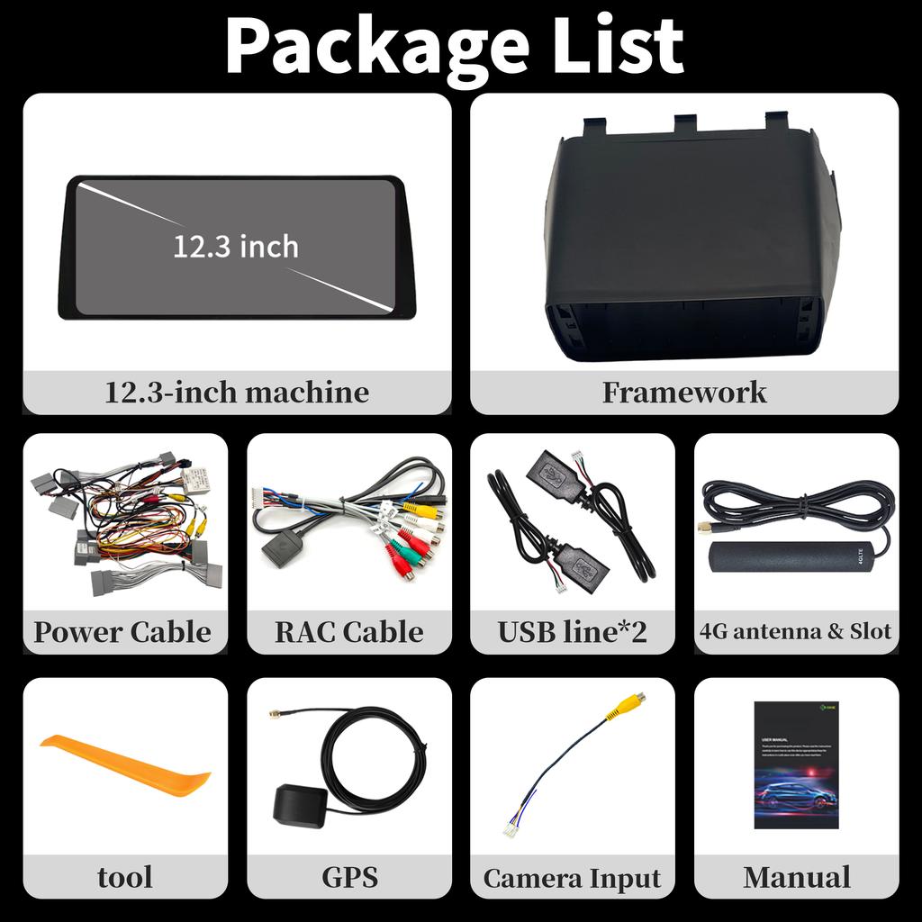 12,3 дюйма Для Honda Accord 8 Европа Spirior 2009-2013 Автомагнитола Мультимедийная Навигация Беспроводной BT CarPlay Сенсорный Экран Головного Устройства