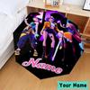Custom Name Fantasy Night Trio K-Pop Umbrella, Foldable Umbrella Suitable for Outdoor Shopping Travel Sports, Exquisite Gift for Family