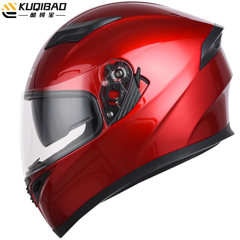 Motorcycle Full Face Helmet Dual Visor Bluetooth 3C Certified All Season Safety Riding