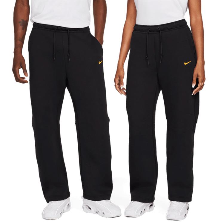 Nike X NOCTA Tech Fleece Open Hem Pant (Asia Sizing) Black Unisex Streetwear FD8461-010
