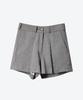 UNTAGE Inverted Box Pleated Shorts (Grey)_Uth-Sp12