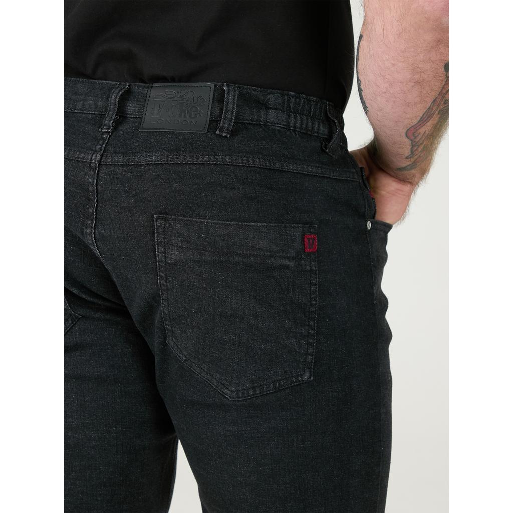 Duke Mens D555 London Balfour Elasticated Waist Kingsize Jeans