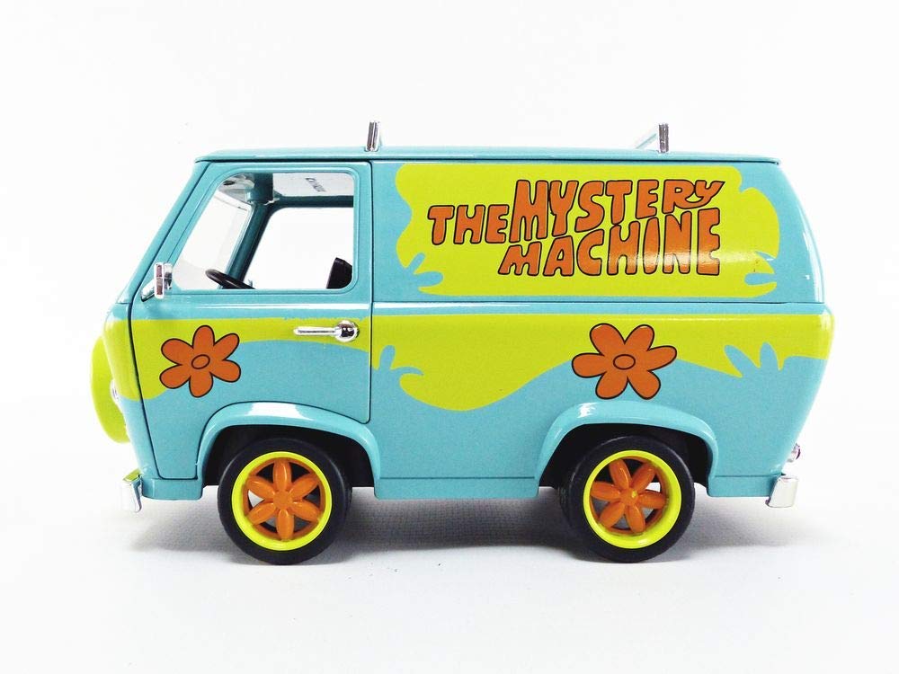 1:24 Scale SCOOBY-DOO! MYSTERY MACHINE w/SCOOBY DOO & SHAGGY "Scooby-Doo" Miniature Car