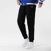 Li-Ning Letter Logo Print Crew Neck Pullover Fleece Sports Sweatpants And Hoodie Set Men Sweatpants And Hoodie Black AWDTC71-1+AKLSC99-1