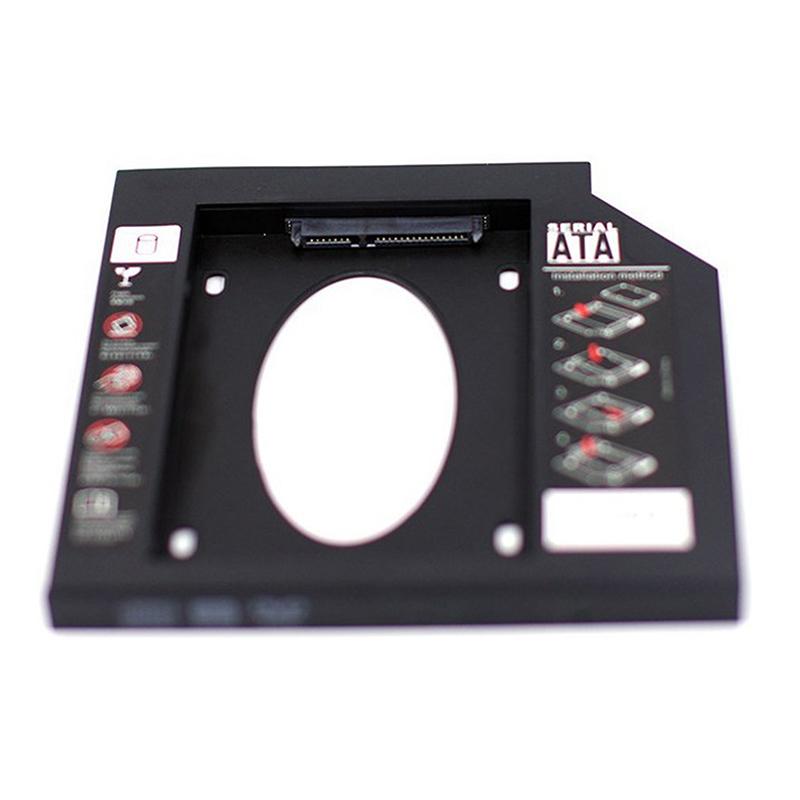 Пластиковый 9.0мм 9.5мм 12.7мм HDD Caddy SATA 3.0 Корпус-бокс для жесткого диска SSD для ноутбука CD-ROM DVD-ROM Подставка-держатель для SSD