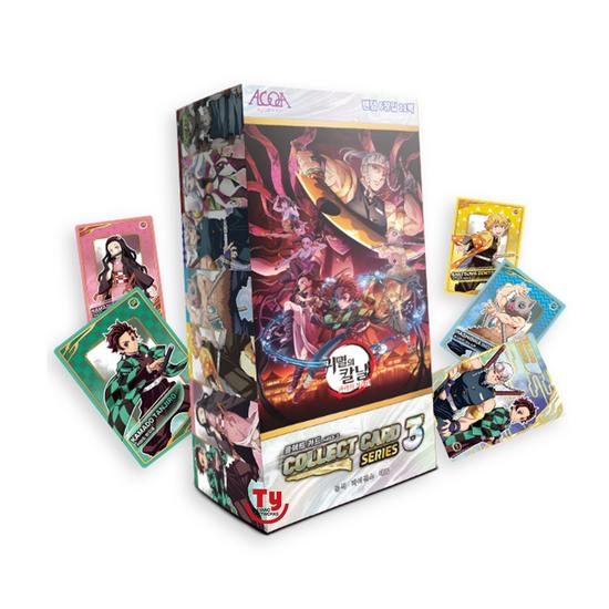 Demon Slayer Blade Collect Card Series 3/Demon Slayer Card Part 3, популярная корейская игра