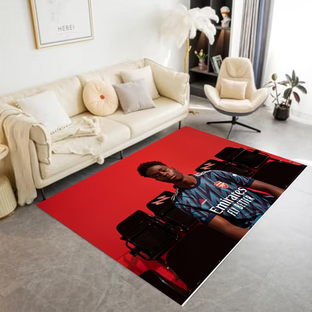 Arsenal Player Portrait Floor Mat Perfect for Balcony Decorate room Dining Room Outdoor Anti-slip Rug Office home decor Gift for Festivals
