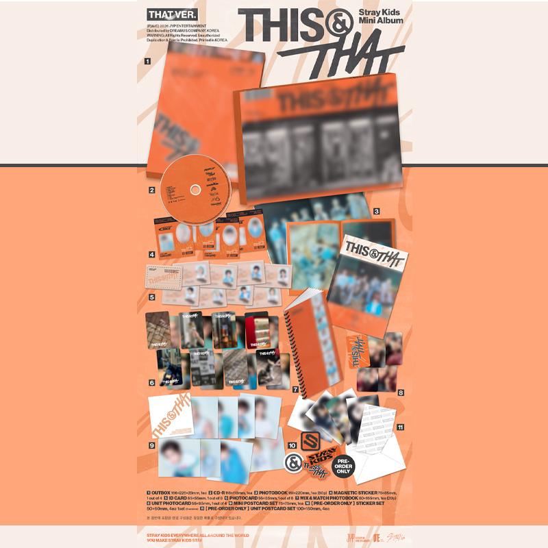 [ПРЕДЗАКАЗ] Stray Kids – THIS & THAT (ЭТО Вер. / ТОТ Вариант)