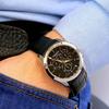 Tissot Коллекция Tissot Couturier Кварцевые Мужские Часы Часы 41мм Черный Циферблат Корпус из Нержавеющей Стали T035.617.16.051.00