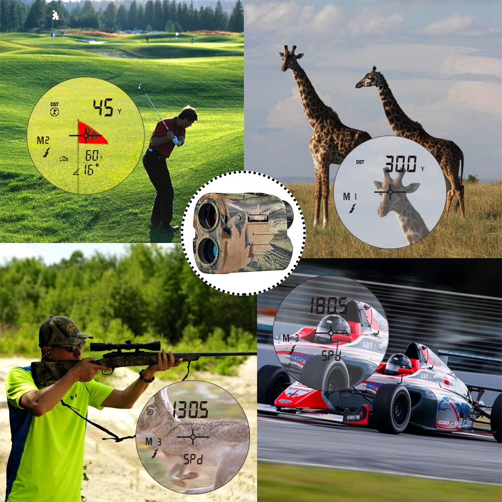 BIJIA Distance Measuring Laser Distance Hunting Distance Multifunctional Distance Maximum Measurement Distance High Easy To Bow and Arrow Camping with