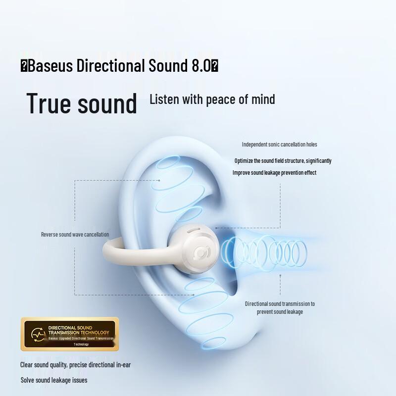 Baseus BC1 Lite Open-Ear Bluetooth Sports Earbuds