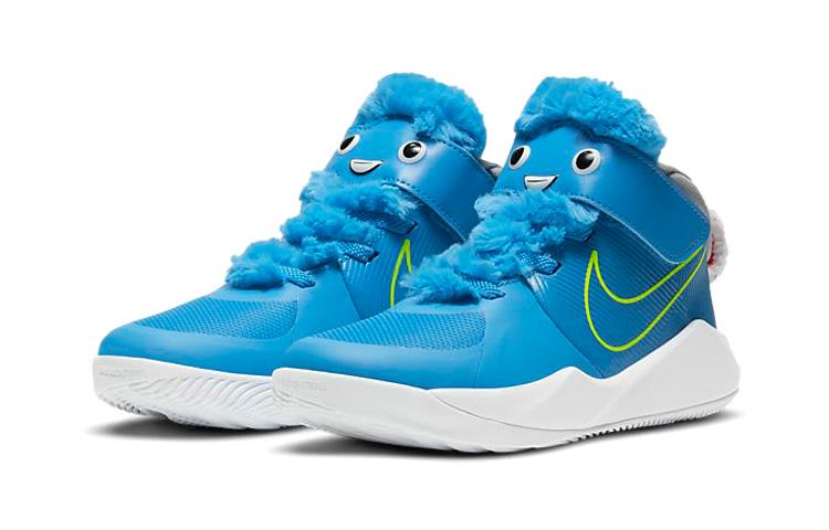 Nike Команда Hustle D 9 Липучка Нескользящая Амортизация Устойчивость к истиранию Дышащая Низкие CT4063-400