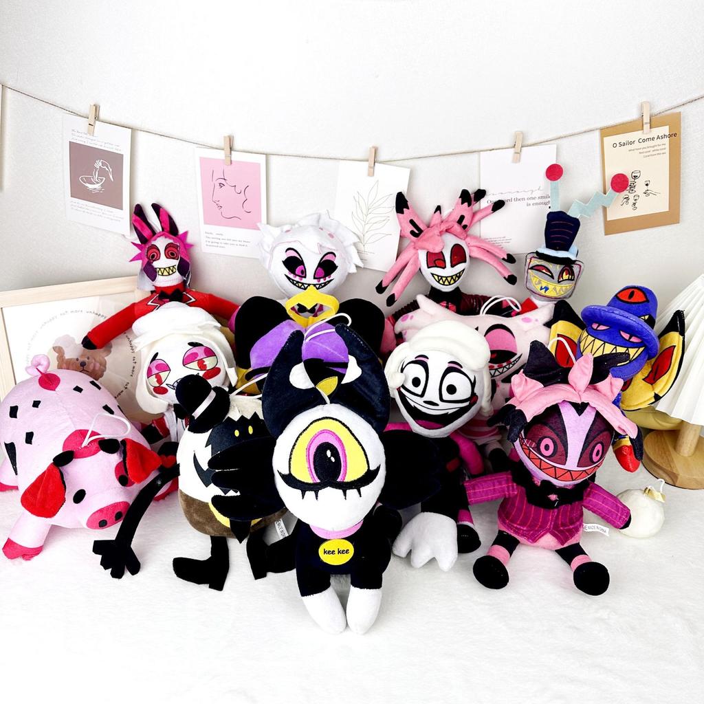 Новый продукт Hazbinhotel кукла подарок Hell Inn плюшевая игрушка кукла Claw Machine кукла дети