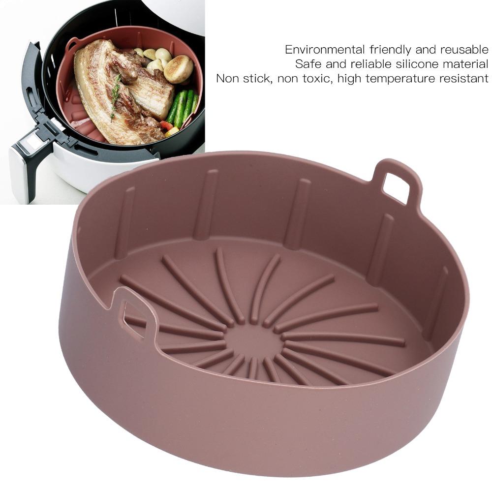 Silicone Cake Mold Round Baking Mat New Air Fryer Baking Tray Cooking Baking Accessories