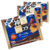 Шоколад Kobe Roast Chocolat Gaufre 109 г x 3 пакета Ezaki Glico, под руководством Kobe Fugetsudo, какао-хрустящий с цельнозерновым шоколадом Glico Kobe