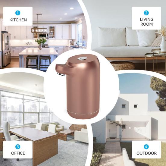 Электрический насос для питьевой воды, универсальный перезаряжаемый беспроводной насос для перекачки воды, автоматический водяной насос