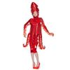 Adult Halloween Squid Outfit With Spandex Polyester For Stage Performances And Costume Parties