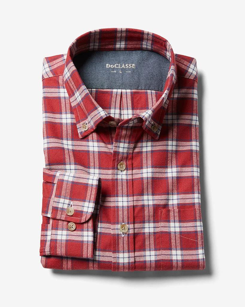 Рубашка в клетку Doclasse Dressnel Маленький красный узор (54901)
