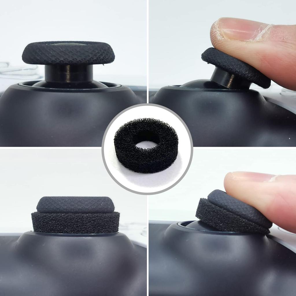 Stick Protector Controller Assist Compatible with Switch Pro and Xbox with Storage Case Easy Assist 5 Soft Assist and 5 Black Protective ZHI-NYLLDJS