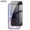 10pcs Kalebol High-Aluminum Screen-Printed Full-Coverage Black-Border Privacy Tempered Glass Film