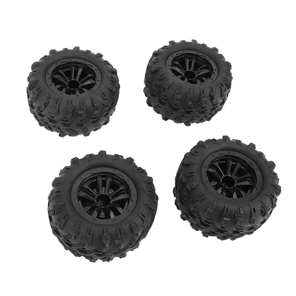 4 шт. Запасные левые правые колеса Модернизированные детали Резина Резина для WLTOYS 144001 144002 для SCY16101