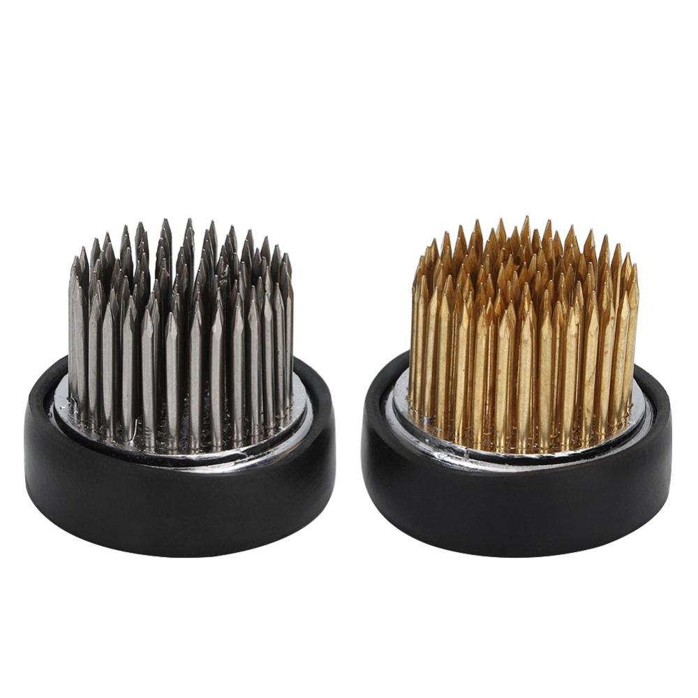 2PCS Stainless Steel Kenzan Flower Holder Copper Base Floral Pin Frog Flower Arrangement Needle