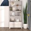 VidaXL Buffet HAMAR Solid Pine Wood White 3100935