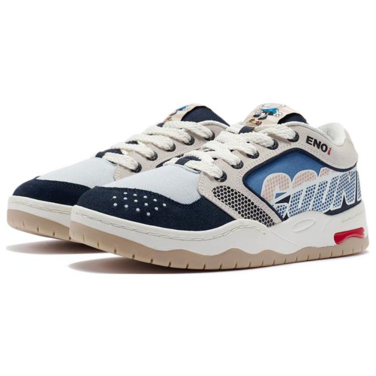 Li Ning CF Su The One Classic нескользящие износостойкие низкие кроссовки для скейтбординга мужские кроссовки белые синие AGCR349-2
