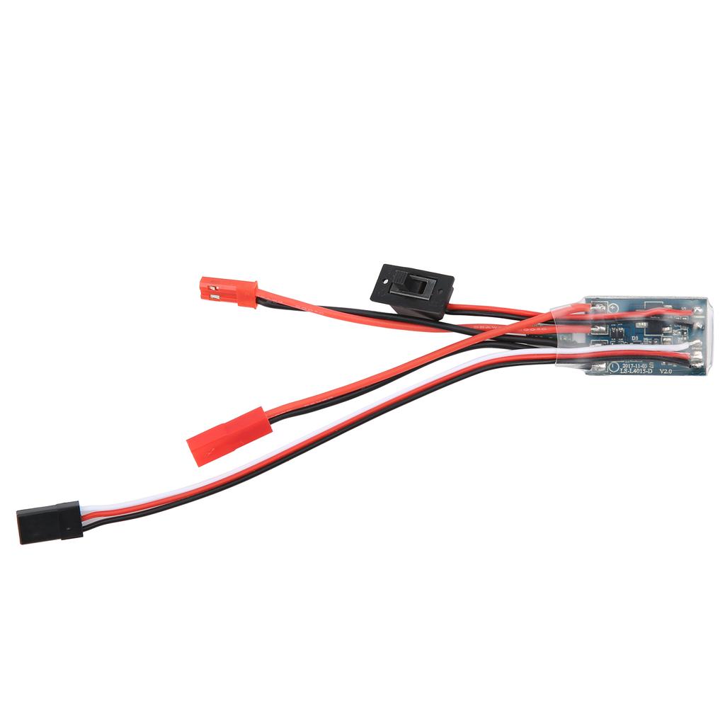 30A ESC Brushed ESC Motor Electric Speed Controller with Brake for RC Car Boat Model30A