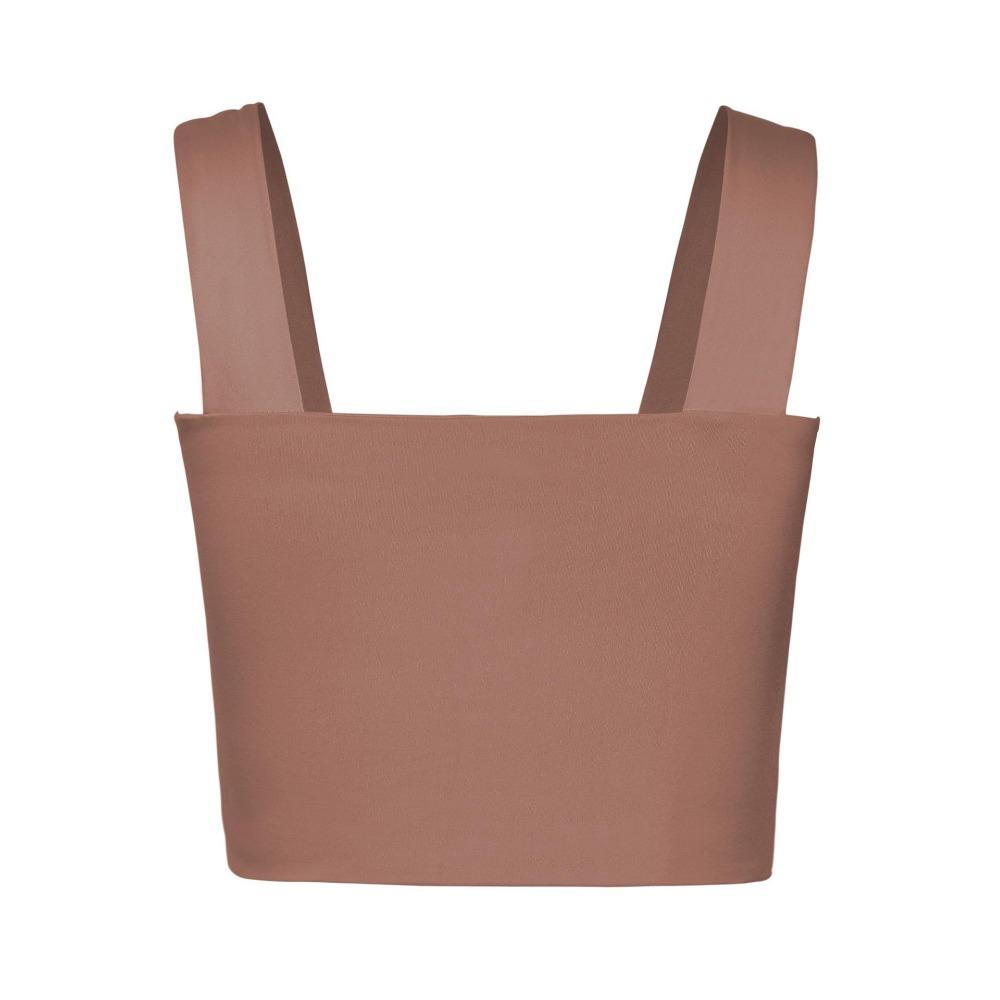 Майка с квадратным вырезом и широкими бретелями, укороченные топы, женские летние майки, сплошной цвет, модная рубашка, женский укороченный жилет без рукавов, одежда Y2K