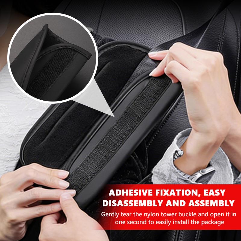 Car Seat Belt Shoulder Pads Leather Wear-Resistant Driving Interior For BMW 1 3 5 7 Series M F01 F20 F10 F13 E52 E53 E60 E93 XCKPY1