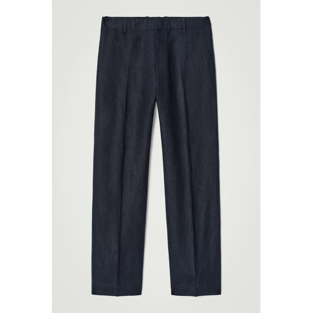 COS Прямые брюки из японского эластичного льна