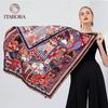 Aurora Series Double-Sided Turkish Silk Scarf