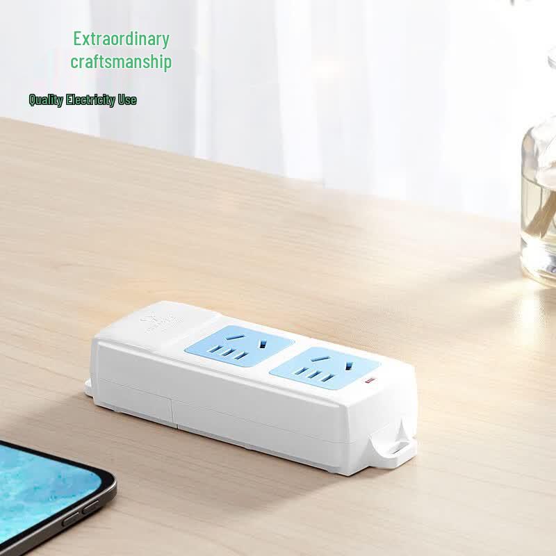 BULL New National Standard 2-Outlet Wireless Power Strip