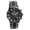 [Salvatore Mara] Watch Chronograph Water Resistant To 10 ATM Business Formal Italian Brand Limited Model Men's SM15104 (Black X Blue)