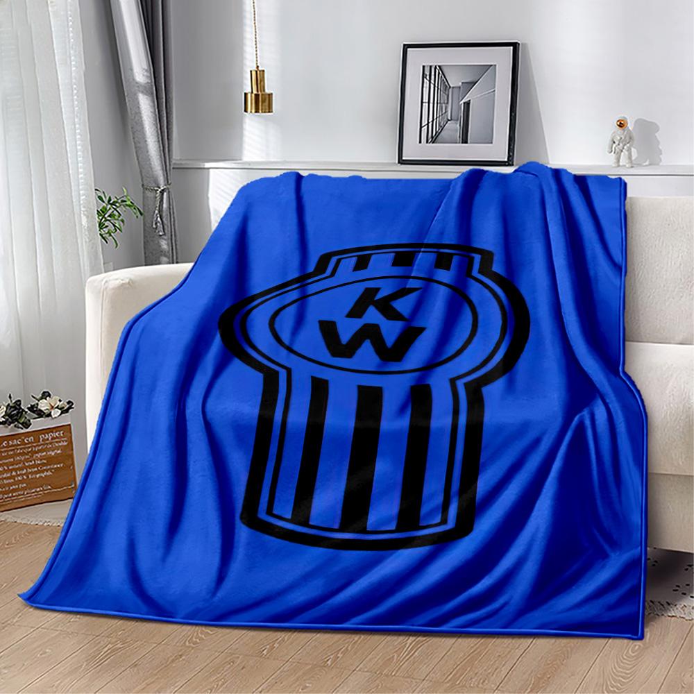 Kw Heavy Trucks Blanket Ultrasoft Suitable For Office Chair Sofa Seaside For All Occasions Digital Print Gifts For Family Or Friends