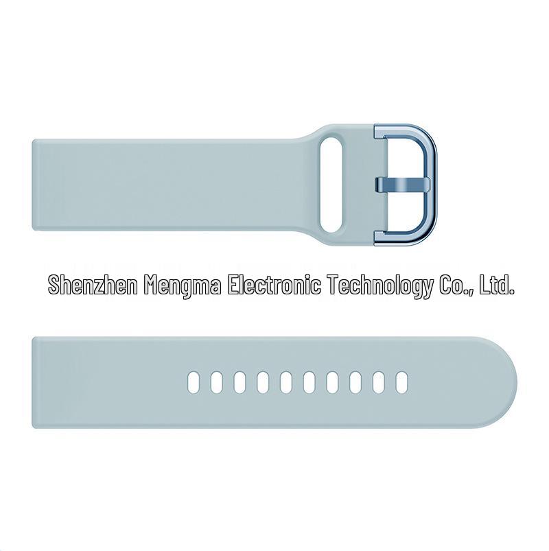 Силиконовый ремешок для часов Samsung Galaxy Active2, совместимый с часами 20/22 мм, включая Huawei GT5.