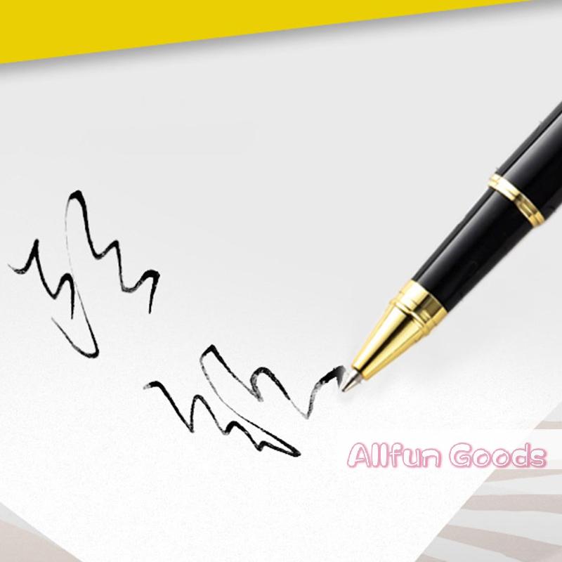 [TG835]Sticky Desk Pens with Chain Fixed Bank Counter Pen Metal Signature Pen for Office Hotel Bank Office