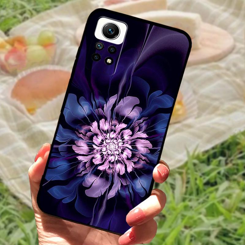 Чехол для Redmi Note 12 Pro 4G, силиконовый, мягкий, мраморный, черный бампер, Funda Coque, для Xiaomi Redmi Note 12 Pro, защитный чехол для телефона