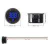 2/4pcs DC 4-100V Car Voltage Gauge LED Digital Display 12V 24V Waterproof Voltmeter Round Voltage Meter Volt Detector Tester